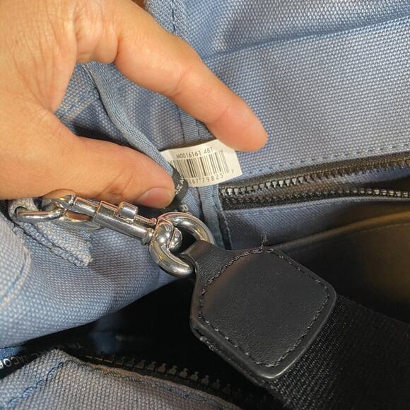 Marc Jacobs The Tote bag Blue shadow Medium - Picture 7 of 15